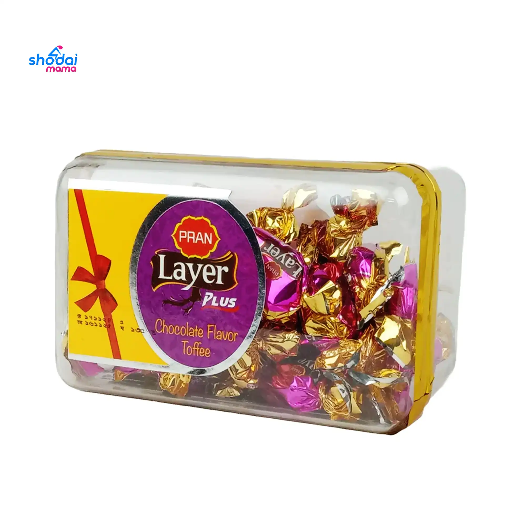 Pran Layer Plus Chocolate Flavor Toffee 185gm